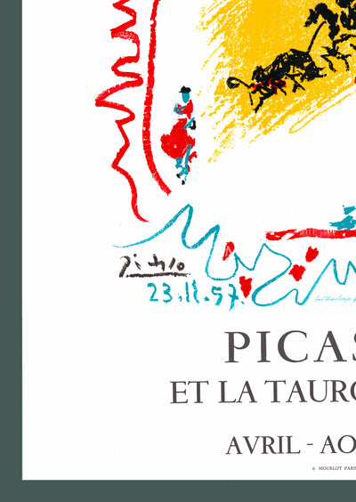 Pablo Picasso: 'Et la Tauromachie' 1982 Offset-lithograph