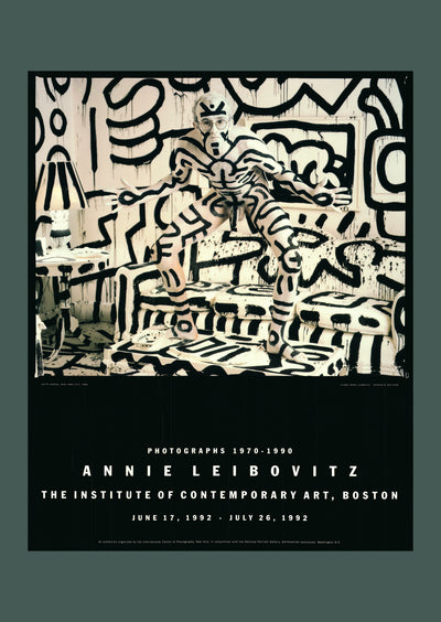 Annie Leibovitz: 'Keith Haring, New York, 1986' 1992 Offset-lithograph
