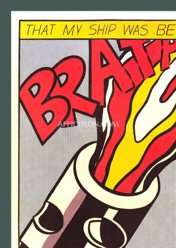 3部作 ロイ・リキテンスタイン ポスター 「As I Opened Fire」 As I Opened Fire - Wikipedia