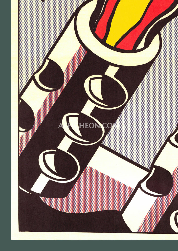 Roy Lichtenstein 'As I Opened Fire' 1983 Vintage Original