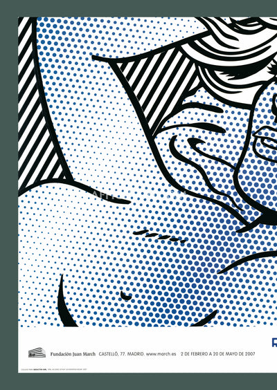 Roy Lichtenstein: 'Seductive Girl' 2007 Offset-lithograph