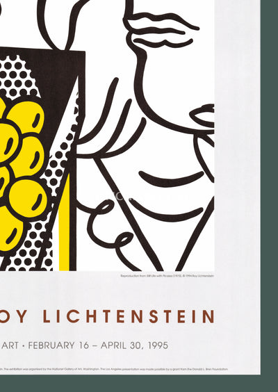 Roy Lichtenstein: 'Still Life with Picasso' 1995 Offset-lithograph
