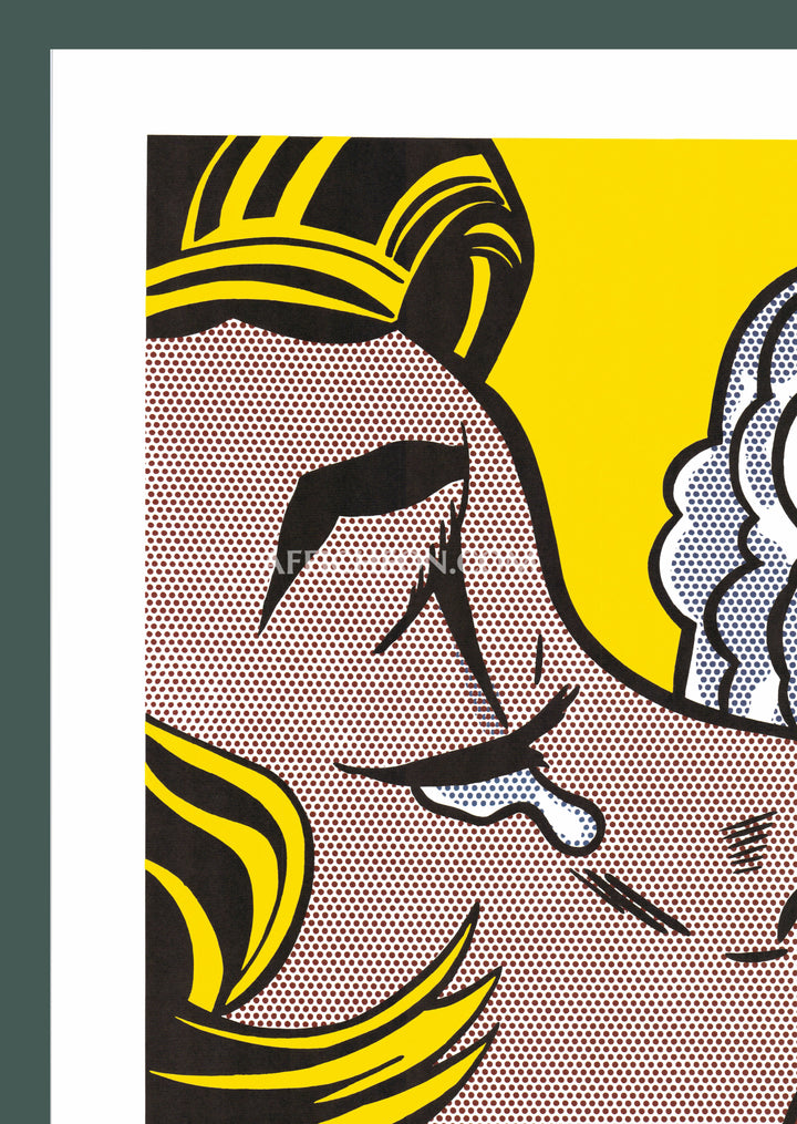 Roy Lichtenstein 'Thinking of Him' 1991 Vintage Original Poster