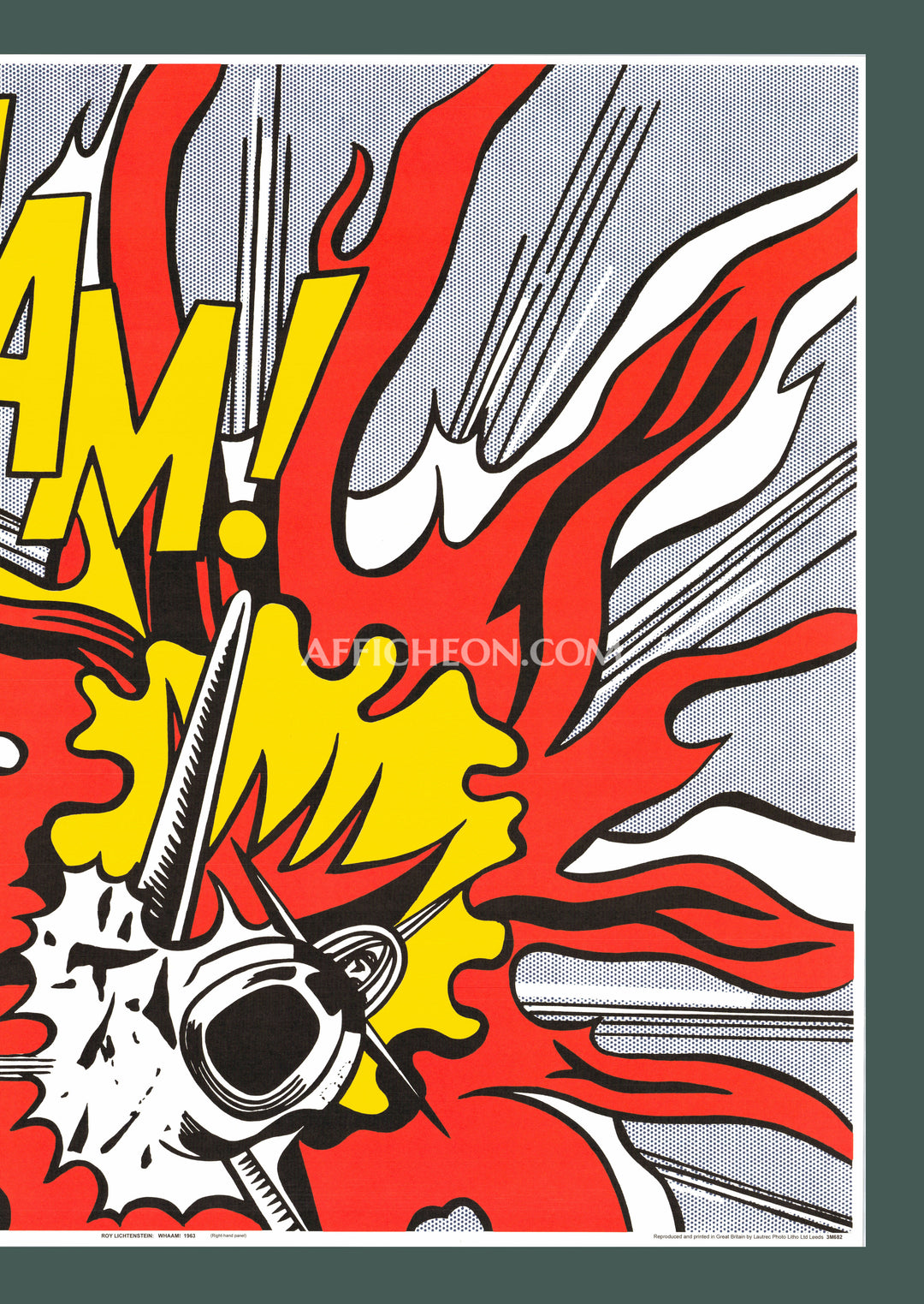 ロンドン　テートギャラリー　ロイリキテンシュタイン　WHAAM! Whaam!', Roy Lichtenstein, 1963 | Tate