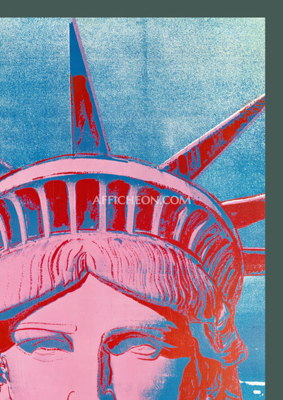Andy Warhol: '10 Statues Of Liberty' 1986 Offset-lithograph