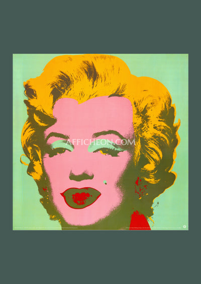 Andy Warhol: 'Marilyn (Green)' 1993 Offset-lithograph