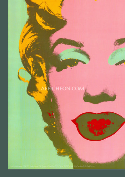 Andy Warhol: 'Marilyn (Green)' 1993 Offset-lithograph