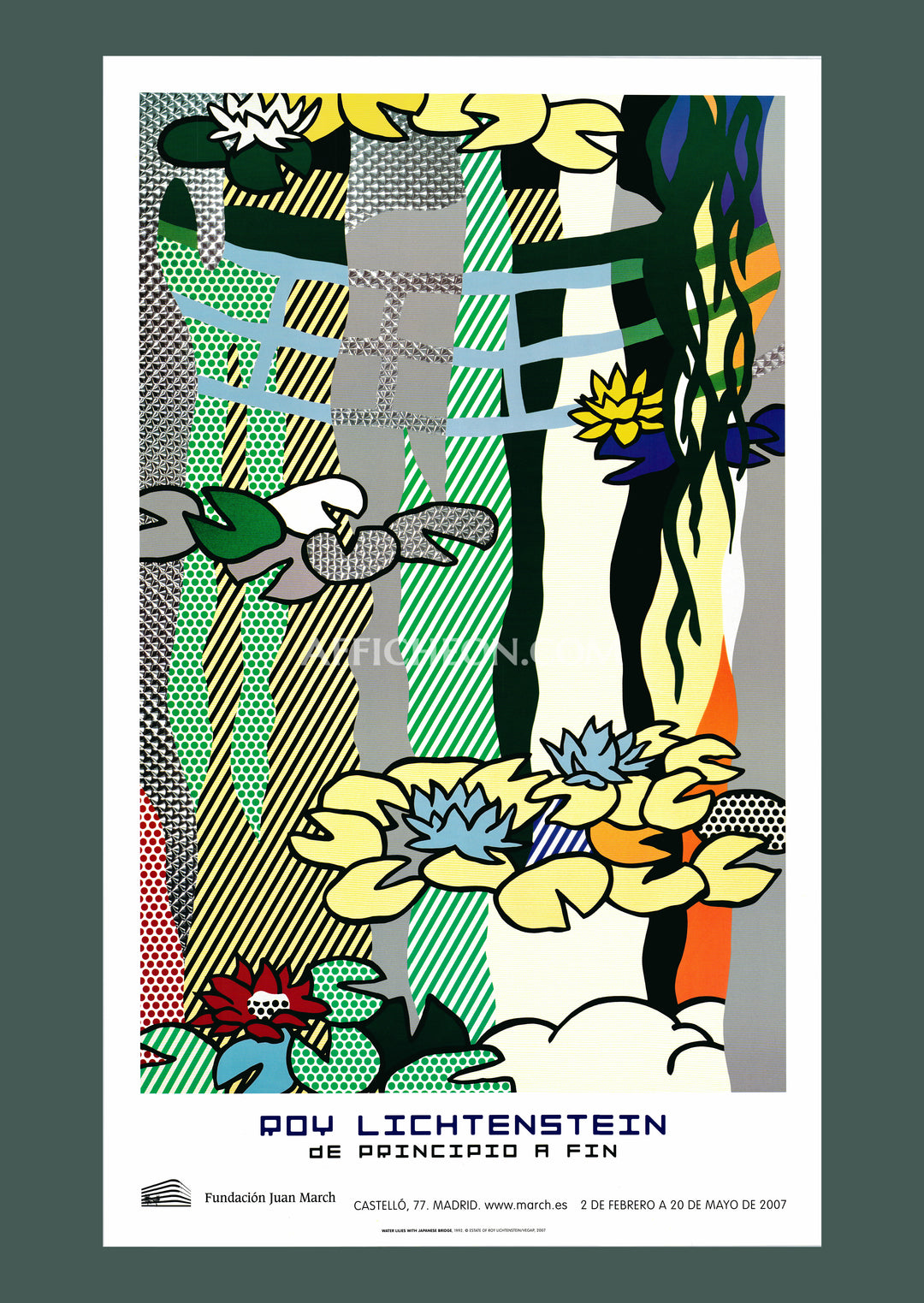 最終大幅値下げ・希少Roy Lichtenstein・サイン入りシルクスクリーン ロイ リキテンスタイン サイン入り 限定200枚 シルクスクリーン